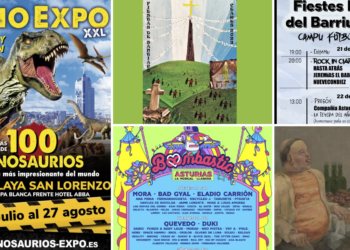 Planes | Sorteo para la Dino Expo XXL, Ceares en fiestas y la sidra protagoniza el Museo de Bellas Artes de Asturias
