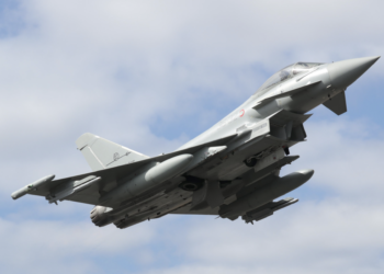 El Eurofighter, última incorporación para el Festival Internacional Aéreo de Gijón