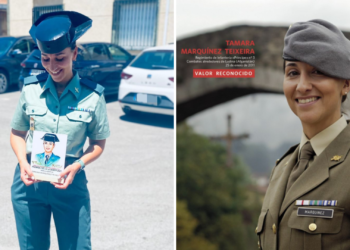 La guardia civil Tamara Marquínez, de Gijón, «Premio a la Disciplina»