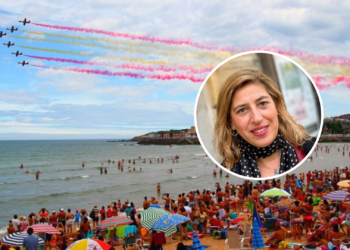 El Festival Aéreo de Gijón y el aplauso al Ejército español