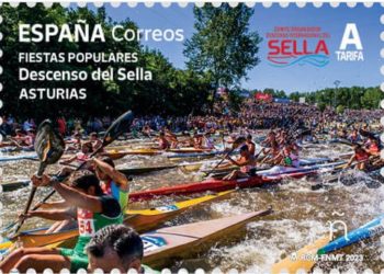 El Descenso del Sella ya cuenta con su propio sello de Correos