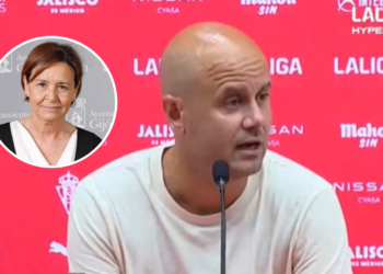 Moriyón desacredita al entrenador del Sporting en su comparación del gol como «las chicas en la discoteca»