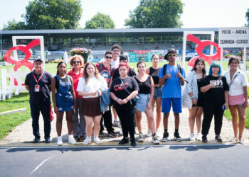 La Escuela de Segunda Oportunidad visita el Hípico