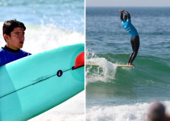 El gijonés Nicolás García triunfa en el surf siendo el primer español en ir a un mundial