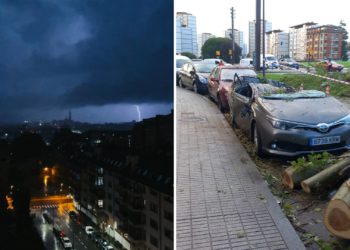 «Sonaba como una macrofiesta pero, para la tormenta que cayó, poco ha pasado»