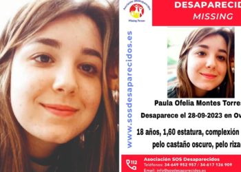 Máxima alerta por la desaparición en Oviedo de Paula Ofelia Montes, de 18 años