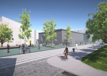 El Ayuntamiento plantea construir una zona central de barrio junto a la Escuelona