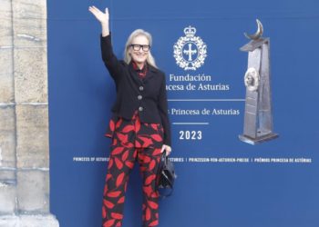 VIDEO | Meryl Streep baila al son de las gaitas y desata pasiones en el Hotel de la Reconquista