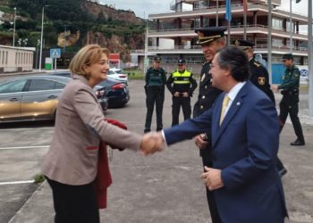 «Estamos ahora mismo muy satisfechos», destaca la Policía Nacional de la seguridad en El Musel