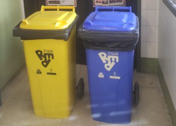 La recogida selectiva de basura exaspera los ánimos en el colegio Noega