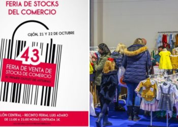 La 43 Feria de Venta de Stocks de Comercio abre sus puertas este sábado en Gijón
