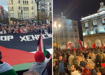 GALERÍA | Centenares de gijoneses se vuelcan con Palestina