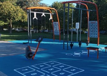 El parque del Doctor Juan Negrín estrena nueva zona de juegos