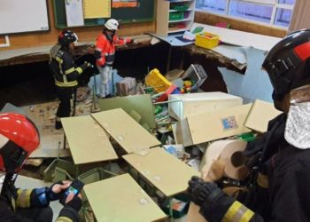 La AMPA del Colegio ‘Rey Pelayo’: «Pasan los meses y nadie nos ofrece ninguna solución»