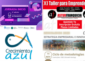Agenda Impulsa: Seminario Innovasturias, taller de emprendedores, Ciencia y Tecnología en femenino y más