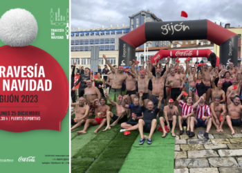 La Travesía de Navidad volverá a poner a prueba a los gijoneses en el Puerto Deportivo