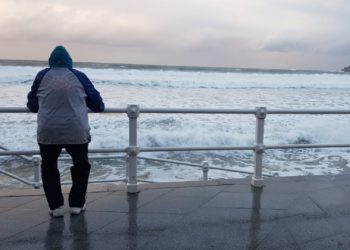 GALERÍA | El zarpazo de ‘Ciarán’ se hace notar en Gijón