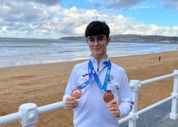 Juanjo Atienza, bronce de España en gimnasia rítmica: «El público español tiene la mente muy abierta»