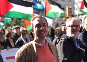 Zapico (IU): «Alzamos nuestra voz para exigir que pare el exterminio que Israel está llevando a cabo en Gaza»