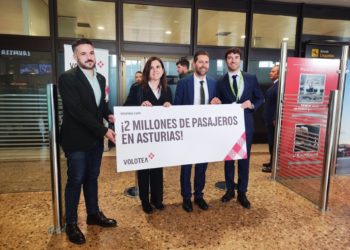 Volotea celebra la ‘pasajera 2 millones’ con vuelos gratuitos durante un año