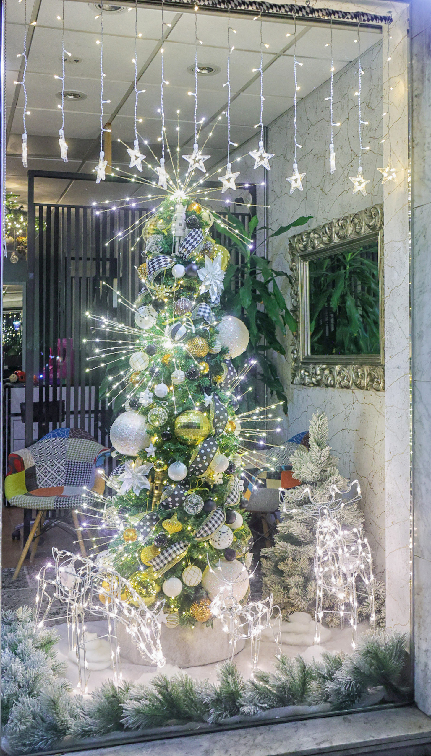 El mejor escaparate navideño de Gijón está en El Natahoyo: