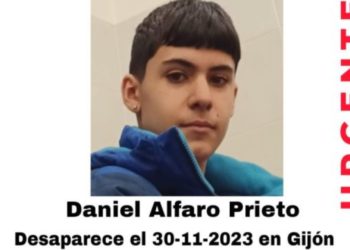 Localizan sano y salvo a Daniel Alfaro, desaparecido desde el jueves en Gijón