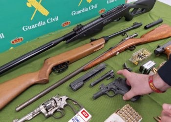 Golpe policial en Muros de Nalón contra el tráfico de drogas, armas, municiones