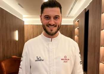 El equipo del restaurante Marcos celebra su estrella Michelín, «una suerte a base de trabajo»