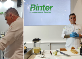 La gastronomía canaria viaja, de la mano de Binter, hasta Madrid Fusión