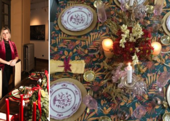 Más allá de las normas: el arte de preparar una mesa en Navidad