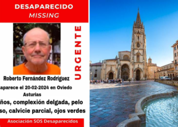 Buscan a Roberto Fernández, desaparecido en Oviedo desde este martes