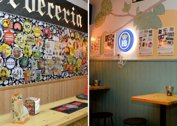 ‘Stickerman’, el ‘artista sin rostro’ que expone su colección de pegatinas en Casa Lúpulo