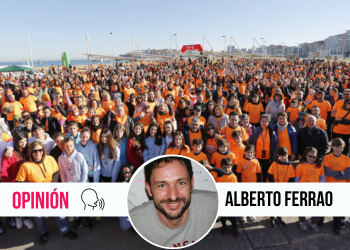 La lucha vestida de naranja, Galbán