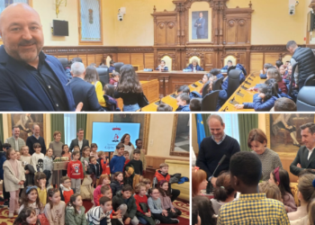 Los alumnos del Colegio Begoña y de Dominicas se convierten en concejales de Gijón por un día