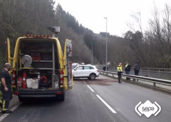 Herida una mujer de 62 años en un accidente en Corias (Cangas del Narcea)