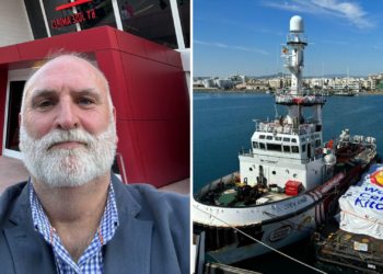 José Andrés ya navega rumbo a Gaza: «Este es un momento para actuar, y no para promesas vacías»