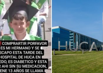 Veinticuatro horas en vilo tras la desaparición de un niño de trece años en el HUCA