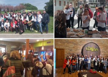 GALERÍA | Un ‘Sidracrucis’ con ‘overbooking’ de penitentes, ganas de ‘folixa’ y diversión