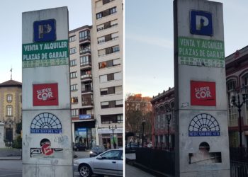 XIXONAES | Carteles involuntariamente ‘vintage’ en el Mercado del Sur