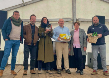 Día de oricios «con premio» para Blanca Romero en Colunga: «No me puede hacer más ilusión»
