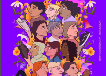 ‘A golpe de tacón, dando tira’, el lema bajo el que recorrerá Langreo el movimiento feminista asturiano el 8M