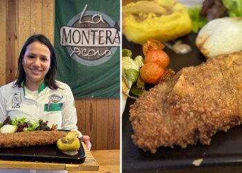 ‘Gijón Mola’: el cachopo de cuatro denominaciones de La Montera Picona que aspira a todo