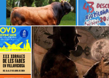 PLANES | Descenso del río Piloña, El Barrio, Subasta de la Asturiana de los Valles, Xornáes de les Fabes y más