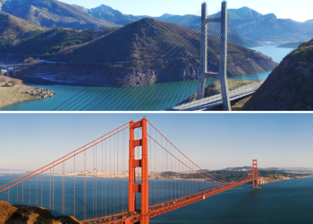 ¿Es el puente sobre el embalse de Barrios de Luna el Golden Gate patrio?