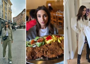 Familia, amigos, comida y mucha Candás; la Semana Santa de Paula Echevarría en la «Asturias de mis amores»