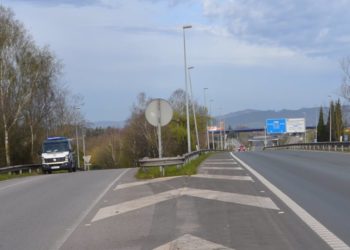 Investigado un conductor que circuló en sentido contrario tratando de escapar de la Guardia Civil en la AS-17