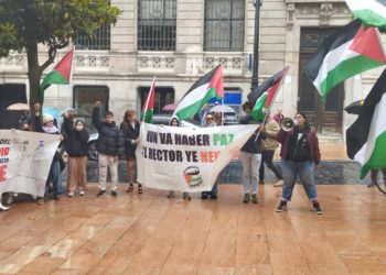 Una protesta estudiantil contra Israel ensombrece la toma de posesión del rector Ignacio Villaverde