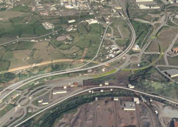 La alternativa del PP al vial de Jove: uno exclusivo para El Musel con una parte soterrada por Veriña