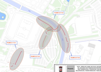 El itinerario ciclista también crecerá en la zona de El Molinón
