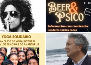 Planes | Andrés Calamaro, Noche Blanca en Avilés, Yoga solidario, Pipo Prendes, Semana Profesional del Arte y más